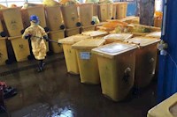 水控集團(tuán)員工全面防護(hù)，醫(yī)廢焚燒廠涉疫垃圾日產(chǎn)日清！